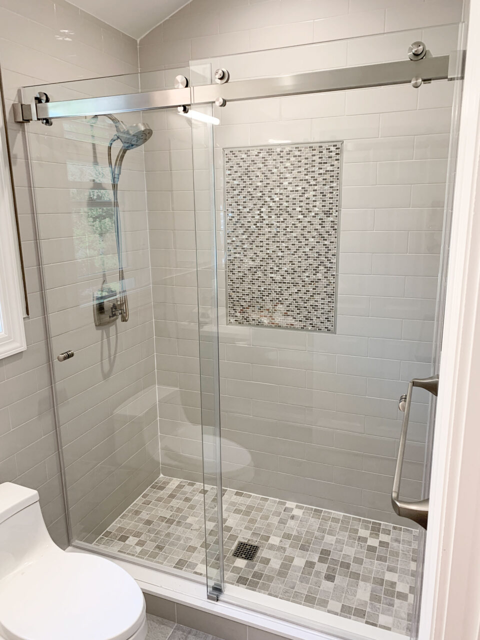 Inline Sliding Shower Door DuoGlide